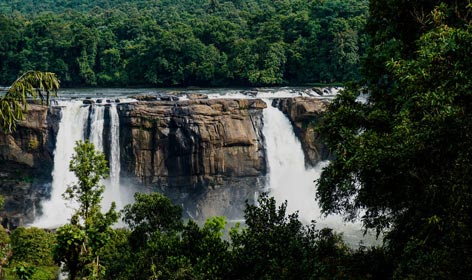 kerala waterfall